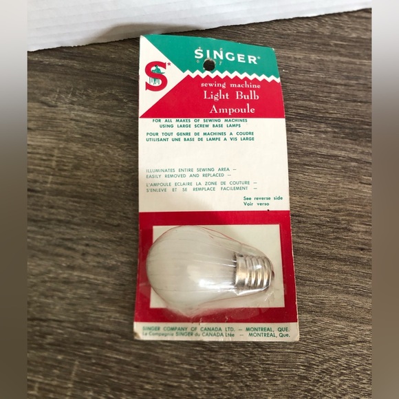 Vtg NOS Singer Sewing Machine Light Bulb - Picture 8 of 8